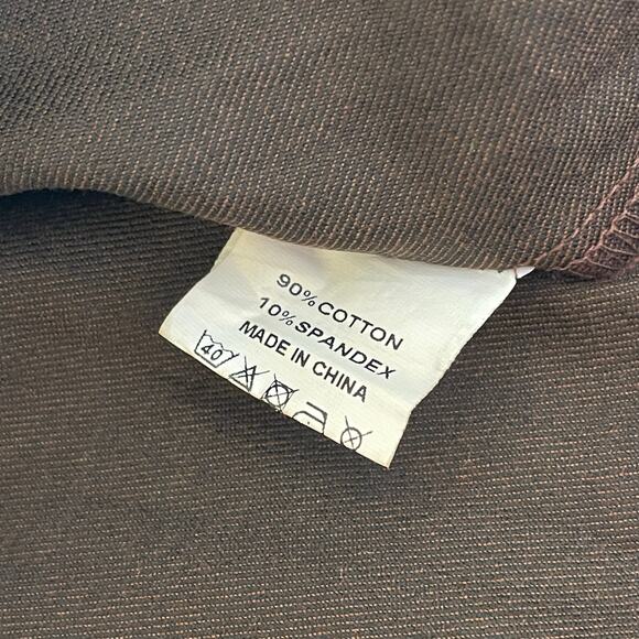 Petal And Pup Phoenix Mini Dress Brown Denim Cinched Long Sleeve Fall Size XL - Picture 13 of 15